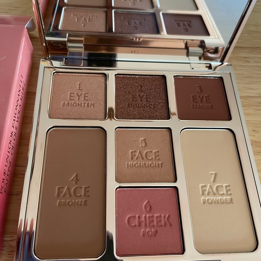 Charlotte Tilbury Instant Look of Love in a Palette Glowing Beauty NIB